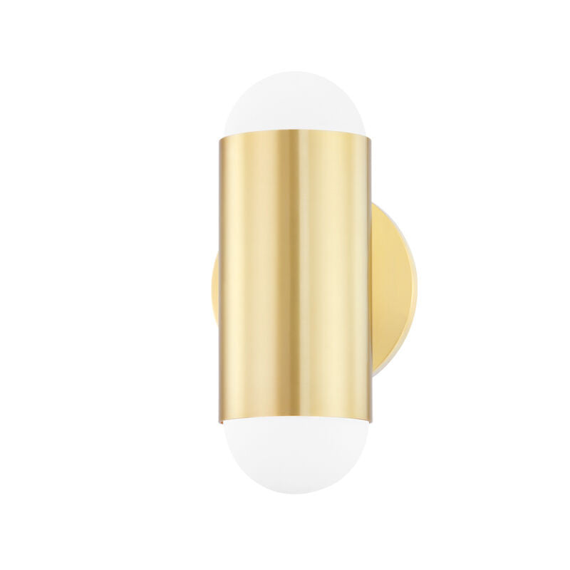 Mitzi 2 Light Wall Sconce in Aged Brass H484102-AGB