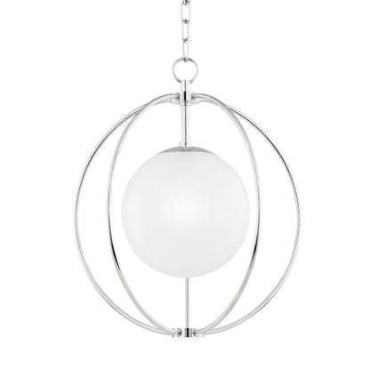 Mitzi 1 Light Pendant in Aged Brass H500701S-AGB