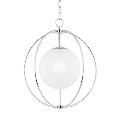 Mitzi 1 Light Pendant in Aged Brass H500701S-AGB