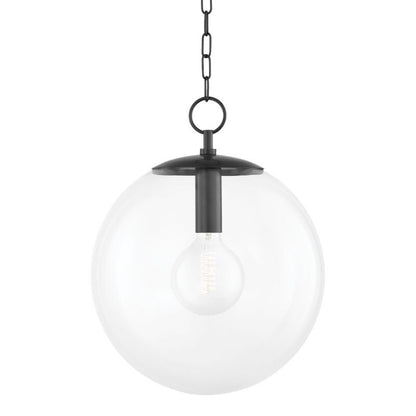 Mitzi 1 Light Pendant in Aged Brass H609701L-AGB