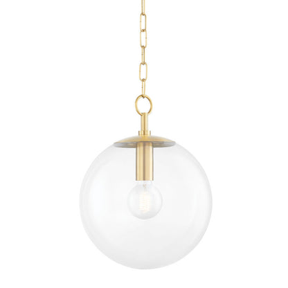 Mitzi 1 Light Pendant in Polished Nickel H756701S-PN