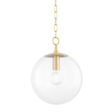 Mitzi 1 Light Pendant in Polished Nickel H756701S-PN