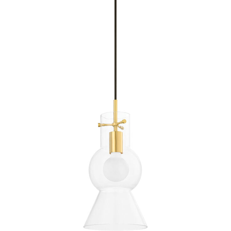 Mitzi 1 Light Pendant in Polished Nickel H701701S-PN