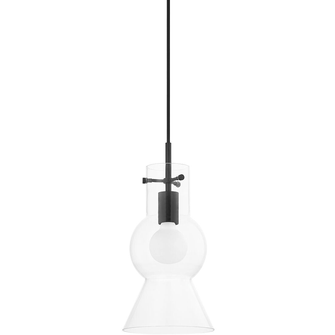 Mitzi 1 Light Pendant in Soft Black H702701S-SBK