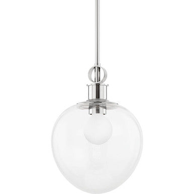 Mitzi 1 Light Pendant in Aged Brass H736701S-AGB