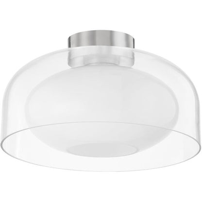 Mitzi 1 Light Flush Mount in Polished Nickel H746501-PN