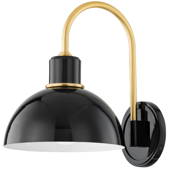 Mitzi 1 Light Wall Sconce in Aged Brass H769101-AGB/GBK