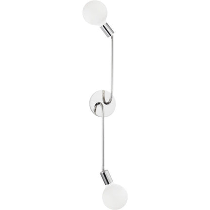 Mitzi 2 Light Wall Sconce in Polished Nickel H774102-PN