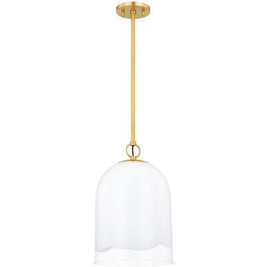 Mitzi 1 Light Pendant in Aged Brass H788701S-AGB