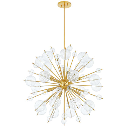 Mitzi 5 Light Chandelier in Aged Brass H810705-AGB