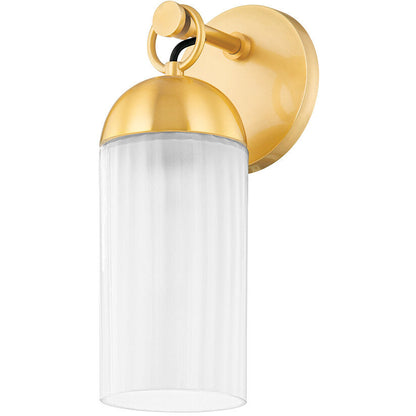 Mitzi 1 Light Wall Sconce in Aged Brass H796101-AGB