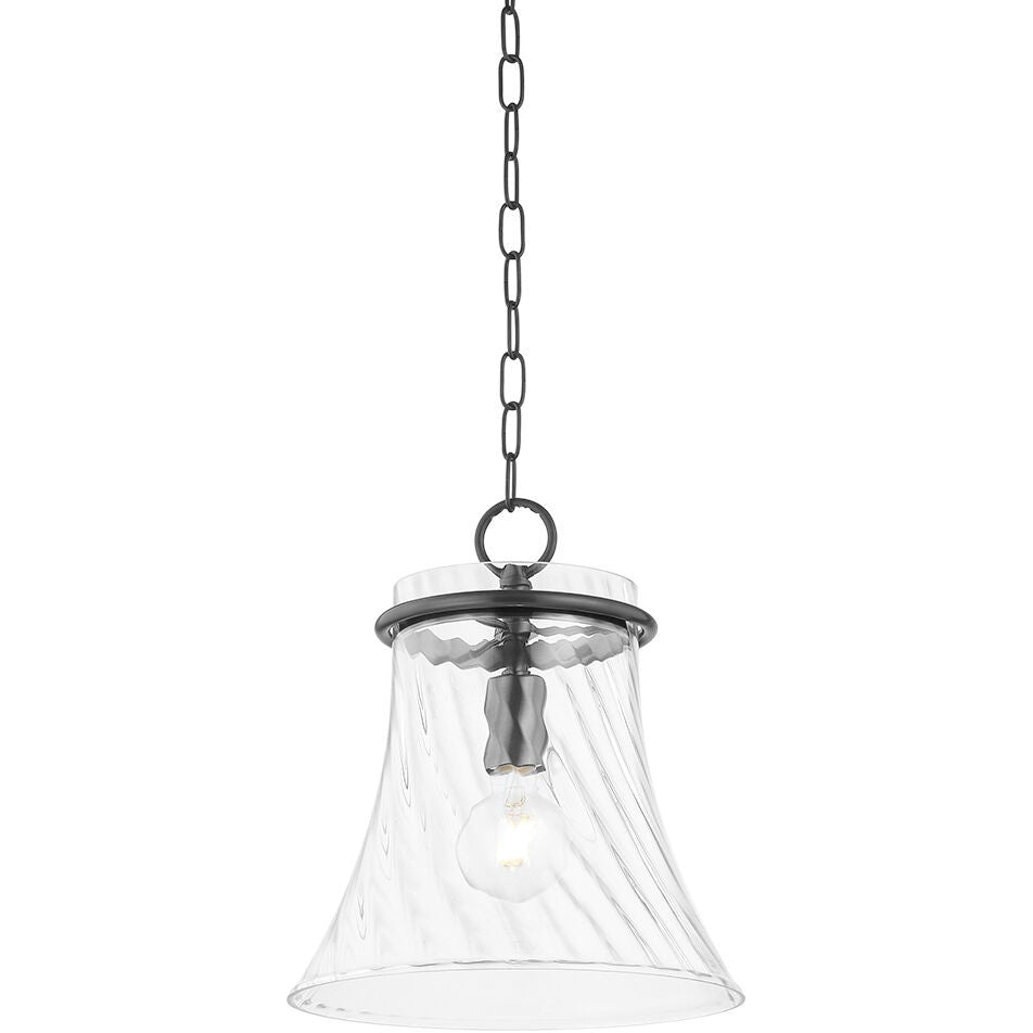 Mitzi 1 Light Pendant in Vintage Gold Leaf H812701S-VGL