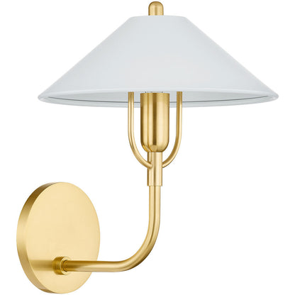 Mitzi 1 Light Wall Sconce in Aged Brass/Soft White H866101-AGB/SWH