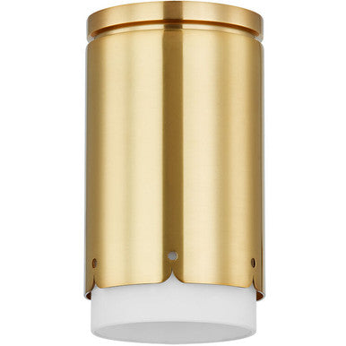 Mitzi 1 Light Flush Mount in Aged Brass H870501-AGB