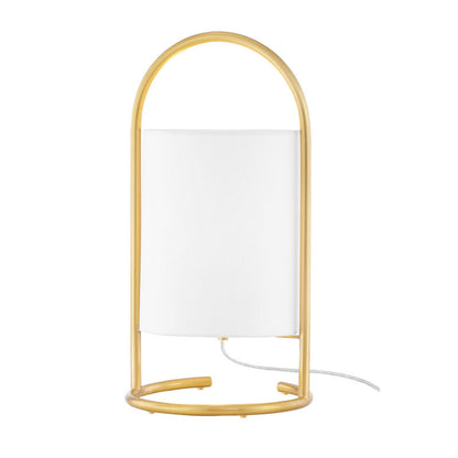 Mitzi 1 Light Table Lamp in Aged Brass HL556201-AGB