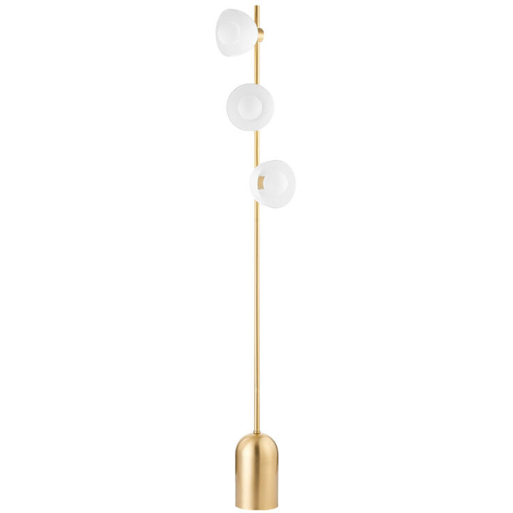 Mitzi 5 Light Chandelier in Gold Leaf H809805-GL