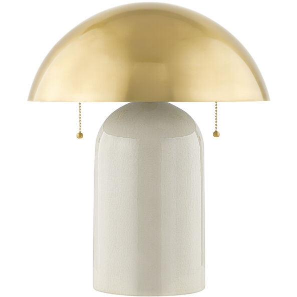 Mitzi 2 Light Table Lamp in Aged Brass HL777201-AGB/CLC