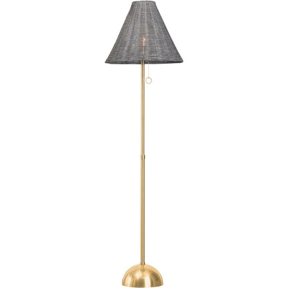 Mitzi 4 Light Chandelier in Aged Brass H859804-AGB