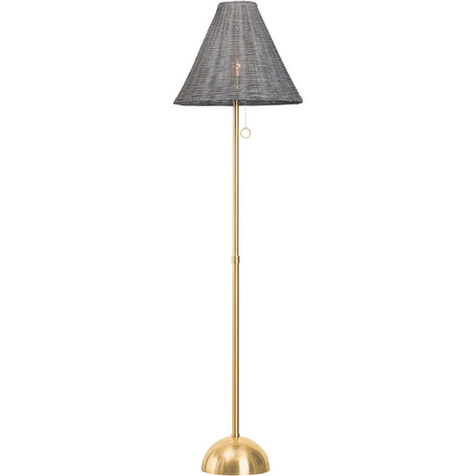 Mitzi 4 Light Chandelier in Aged Brass H859804-AGB