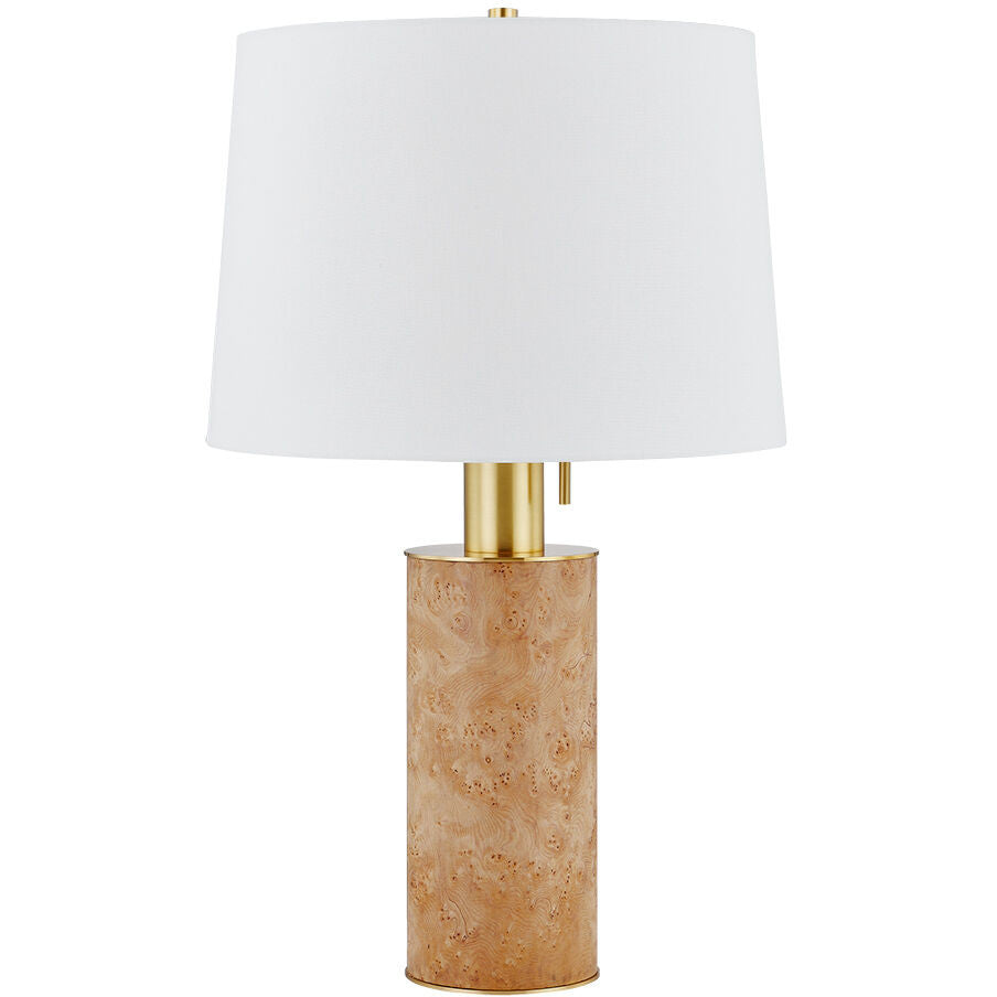 Mitzi 1 Light Table Lamp in Aged Brass HL853201-AGB