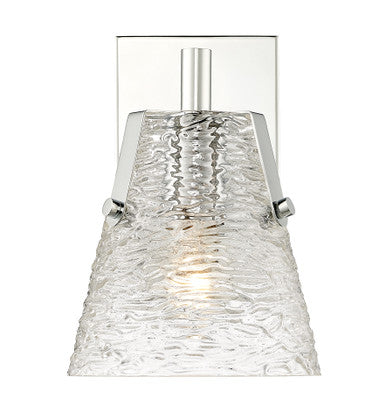 Z-Lite Analia 1 Light Wall Sconce in Chrome 1101-1S-CH