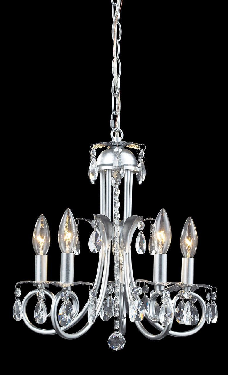 Z-Lite Pearl Mini Chandelier in Silver 852S