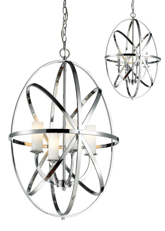 Z-Lite Aranya Pendant in Chrome 6027-4L-CH