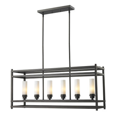 Z-Lite Altadore 6 Light Pendant in Bronze 181-6