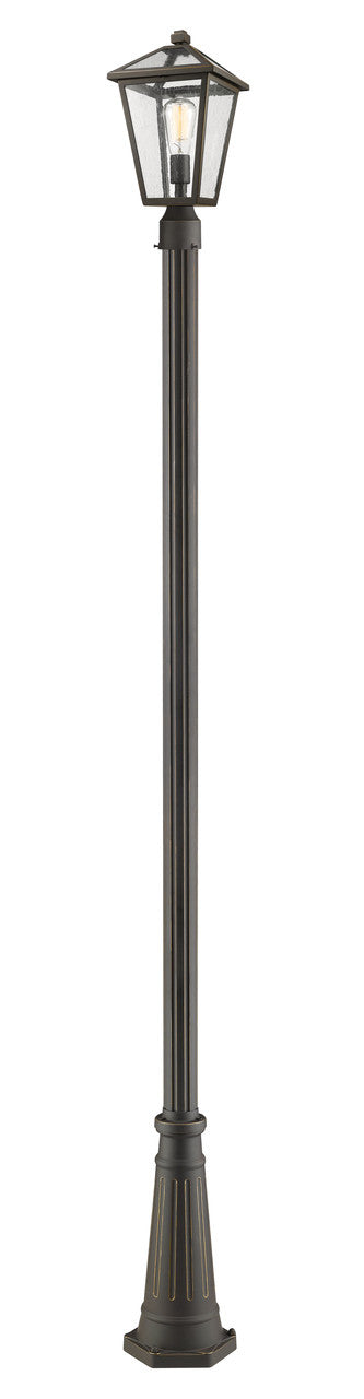 Z-Lite Talbot Outdoor Post Mounted Fixture in Oil Rubbed Bronze 579PHMR-519P-ORB