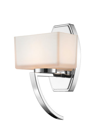 Z-Lite Cardine 1 Light Wall Sconce in Chrome 614-1SCH