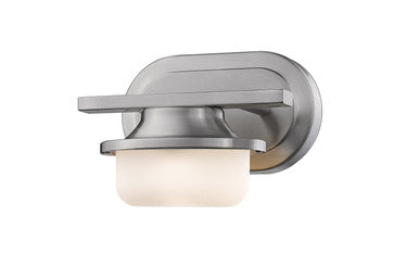 Z-Lite Optum 1 Light Wall Sconce in Brushed Nickel 1917-1S-BN-LED