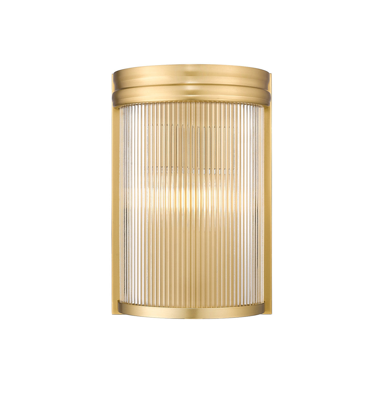 Z-LITE Carnaby 2 Light Wall Sconce in Modern Gold 7504-2S-MGLD