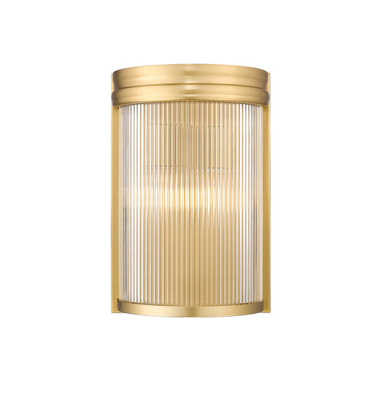 Z-LITE Carnaby 2 Light Wall Sconce in Modern Gold 7504-2S-MGLD