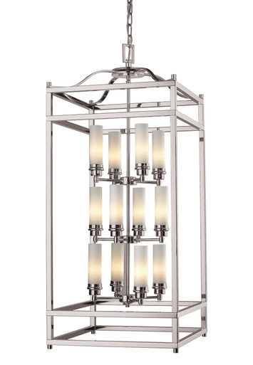 Z-Lite Altadore 12 light Chandelier in Brushed Nickel 182-12