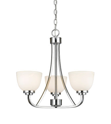 Z-Lite Ashton 3 Light Chandelier in Chrome 443-3-CH