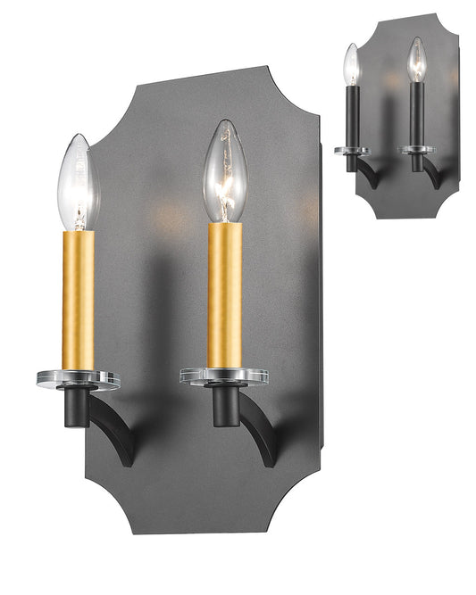 Z-Lite Zander Wall Sconce in Bronze 6008-2S-BRZ