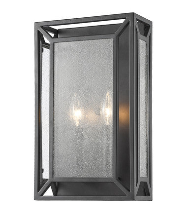 Z-Lite Braum 2 Light Wall Sconce in Bronze 6005-2S-BRZ