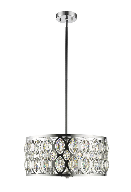 Z-Lite Dealey Chandelier in Chrome 6010-20CH