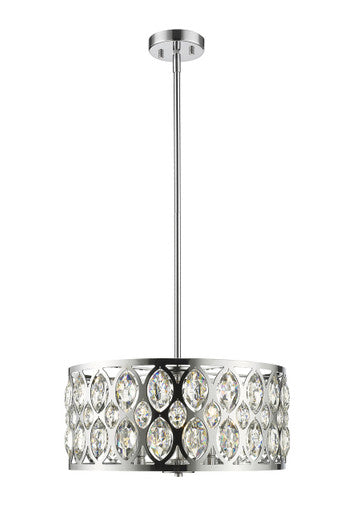 Z-Lite Dealey 5 Light Chandelier in Chrome 6010-20CH