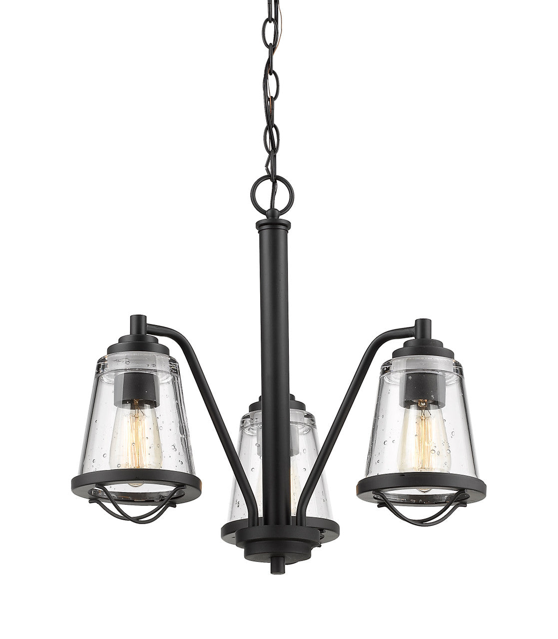 Z-Lite Mariner Chandelier in Bronze 444-3-BRZ