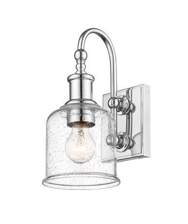 Z-Lite Bryant 1 Light Wall Sconce in Chrome 734-1S-CH