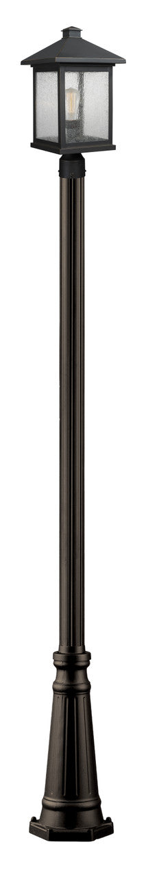 Z-Lite Portland Outdoor Post Mounted Fixture in Oil Rubbed Bronze 531PHBR-519P-ORB