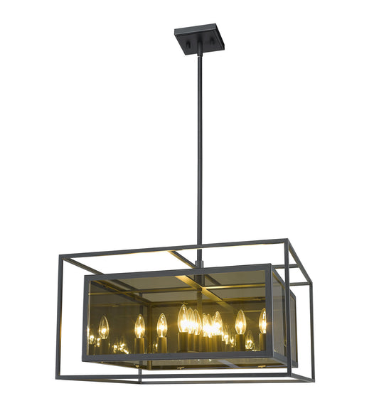 Z-Lite Infinity Pendant in Misty Charcoal 802P24-MC