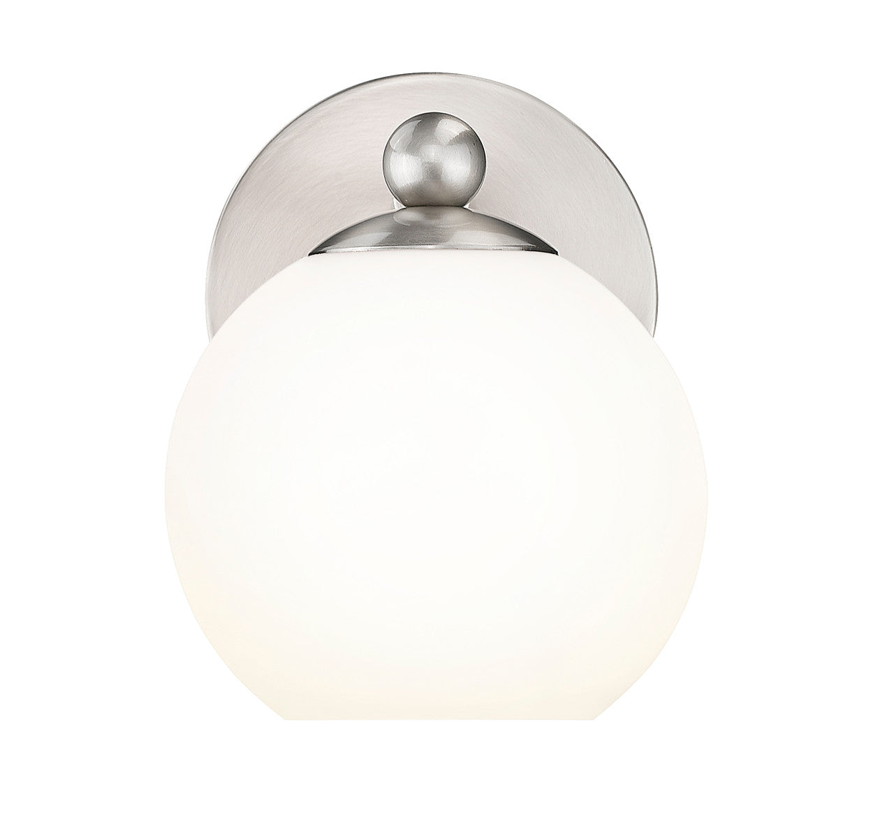 Z-Lite Neoma 1 Light Wall Sconce in Brushed Nickel   1100-1S-BN