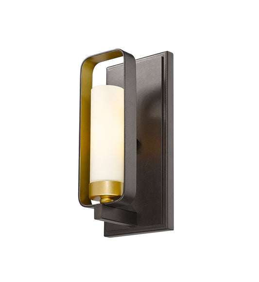 Z-Lite Aideen 1 Light Wall Sconce in Bronze Gold 6000-1S-BZGD