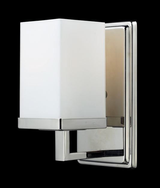 Z-Lite Tidal 1 Light Wall Sconce in Chrome 1901-1V