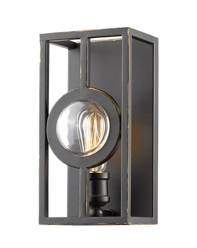 Z-Lite Port 1 Light Wall Sconce in Olde Bronze 448-1S-A-OB