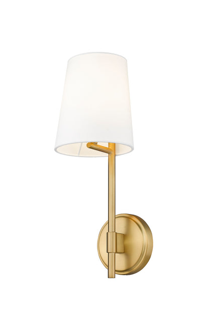 Z-Lite Winward 1 Light Wall Sconce in Olde Brass 816-1S-OBR