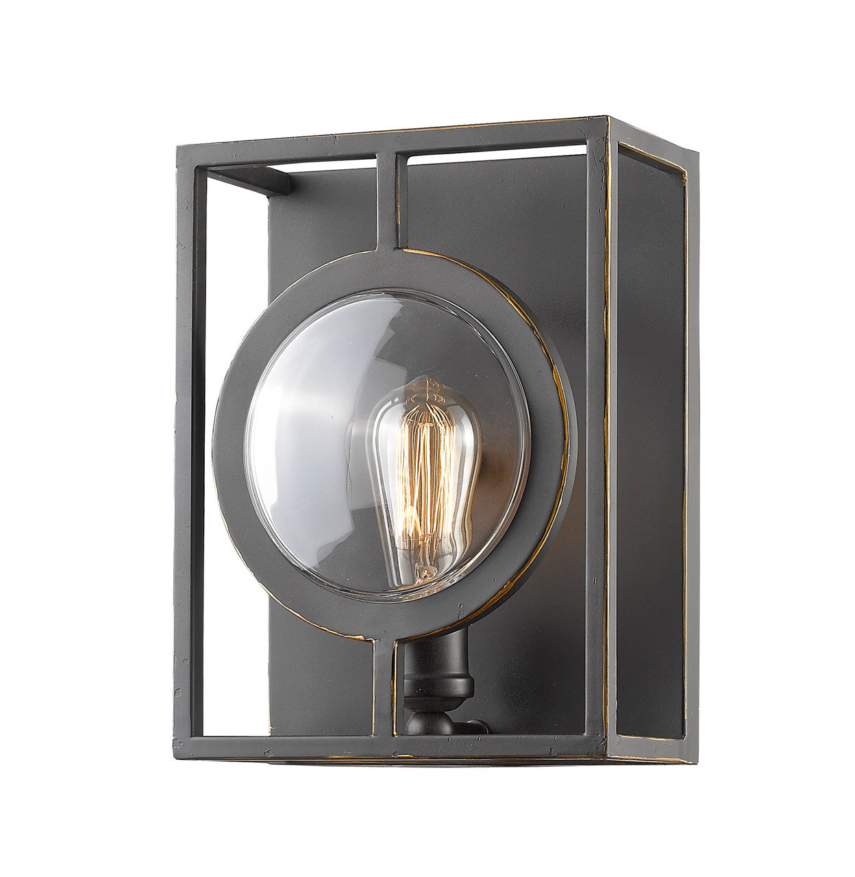 Z-Lite Port Wall Sconce in Olde Bronze 448-1S-B-OB