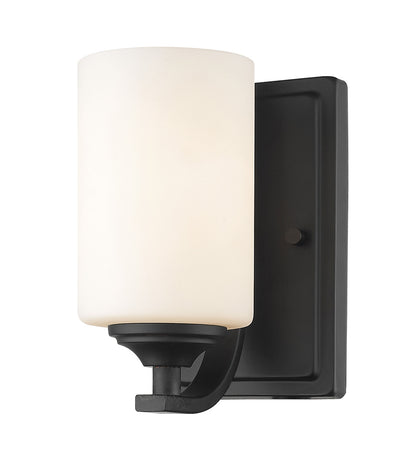 Z-Lite Bordeaux 1 Light Wall Sconce in Bronze 435-1S-BRZ